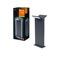 LEDVANCE Wand- und Deckenleuchte LED: für Boden, ENDURA STYLE BAT / 9,50 W, 220…240 V, Ausstrahlungswinkel: 120, Warm weiß, 3000 K, Gehäusematerial: Aluminium, IP44