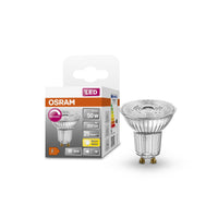 Ampoule LED à réflecteur PAR16 gradable blanc chaud (2700K) indice de rendu des couleurs élevé avec CRI90, remplacement des spots 50W GU10 traditionnels