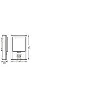 Applique d'extérieur LEDVANCE SMART+ avec caméra + numéro de maison Applique d'extérieur LEDVANCE SMART+ avec caméra + numéro de maison