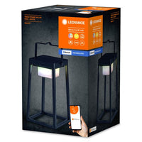 LEDVANCE SMART+ Outdoor Bluetooth Solar-Tischleuchte,schwarz,eckig LEDVANCE SMART+ Outdoor Bluetooth Solar-Tischleuchte,schwarz,eckig