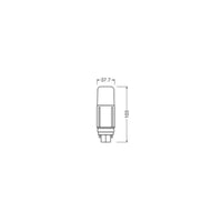 OSRAM DULUX LED-Lampe D13 VT EM, 5,5W, 640lm, 3000K , Warmweiß OSRAM DULUX LED-Lampe D13 VT EM, 5,5W, 640lm, 3000K , Warmweiß