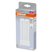 OSRAM DULUX LED-Lampe F24 EM, 12W, 1500lm, 4000K , Kaltweiß OSRAM DULUX LED-Lampe F24 EM, 12W, 1500lm, 4000K , Kaltweiß