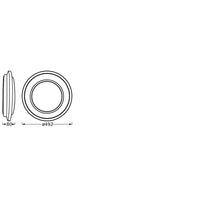 Plafonnier LEDVANCE ORBIS BERLIN, argent, 36W, 4150lm Plafonnier LEDVANCE ORBIS BERLIN, argent, 36W, 4150lm