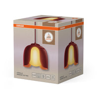 OSRAM Suspension Décor Corolle E27 Rouge OSRAM Suspension Décor Corolle E27 Rouge