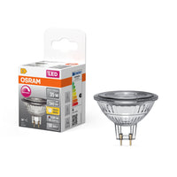 OSRAM Superstar ampoule réflecteur pour culot GU5.3, verre clair, blanc chaud (2700K), 345 lumens, remplacement pour ampoules traditionnelles 35W, dimmable, pack de 1