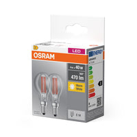 LED BASE CLASSIC P 4W 827 Clair E14 LED BASE CLASSIC P 4W 827 Clair E14