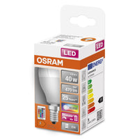 OSRAM LED Retrofit RGBW mehrfarbig LED Lampe mit Fernbedienung (ex 40W) 5,5W / 2700K Warmweiß, E14 OSRAM LED Retrofit RGBW mehrfarbig LED Lampe mit Fernbedienung (ex 40W) 5,5W / 2700K Warmweiß, E14
