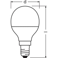 OSRAM SUPERSTAR+ CLASSIC P 40 FR LED-Lampe, 4,9W, 470lm , Warmweiß , E14 OSRAM SUPERSTAR+ CLASSIC P 40 FR LED-Lampe, 4,9W, 470lm , Warmweiß , E14