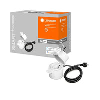 LEDVANCE SMART+ Prise commutable pour extérieur avec technologie WiFi, avec mesure de puissance, compatible avec Google et Alexa Voice Control, contrôle par télécommande possible, pack de 1