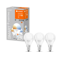 LEDVANCE Wifi SMART+ Lampe LED Mini Bulb Tunable White (ex 40W) 5W / 2700-6500K E14 3er
