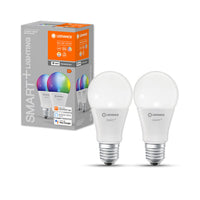 LEDVANCE Lampe Wifi SMART+ RGBW multicolore (ex 60W) 9W /2700-6500K E27 2er