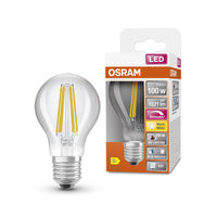 OSRAM Lampe LED dimmable LED SUPERSTAR+ CL A FIL 100 dim 11W/927 E27 IRC90 BOÎTE, E27, Blanc chaud