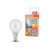 OSRAM FILAMENT ampoule LED SUPERSTAR+ CL P GL FR 40 dim 3,4W/940 E14 CRI90 BOX