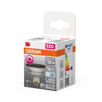 OSRAM Ampoule LED à intensité variable réflecteur LED SUPERSTAR + spot MR16 GL 35 DIM 5W/940 GU5.3 CRI90 BOX GU5.3