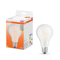OSRAM Lampe LED LED STAR CLASSIC A blanc chaud 2700K 24W remplacement 200W mat E27