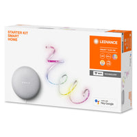 LEDVANCE GOOGLE Nest Mini Bundle SMART+ WiFi Flex RGB Kit 2m - Blanc