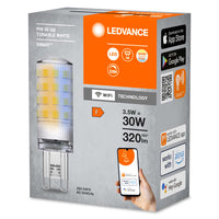 Lampe LED LEDVANCE Wifi SMART+ Pin Tunable Blanc (ex 30W) 3,5W / 2 700-6 500K G9