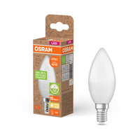 OSRAM LED Star Classic B 40 lampe Recycled Plastic 4.9W blanc chaud Frosted E14