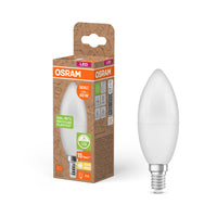 OSRAM LED Star Classic B 60 lampe Recycled Plastic 7.5W blanc chaud Frosted E14