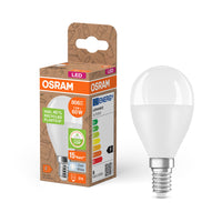 OSRAM LED Star Classic P 60 lampe Recycled Plastic 7.5W blanc froid Frosted E14