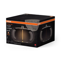 Osram Vintage 1906® LED BIG DECORATIVE BULB WITH FILAMENT-MAGNETIC STYLE 4W 818 Smoke E27 ELIPSE , Warmweiß