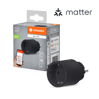 LEDVANCE Matter SMART+ Prise intelligente intérieure, noire