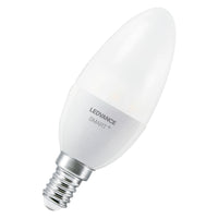 LEDVANCE Matter SMART+ LED Lampe CLASSIC B, RGB, Frost-Optik, 4,9W, 470lm, E14