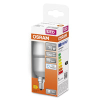 OSRAM LED STAR STICK lampe mate (ex 75W) 10W / 6500K blanc froid E14