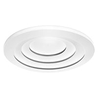 OSRAM Matter SMART+ Orbis Spirale LED Plafonnier Blanc réglable 50cm 32W / 3000-6500K Gris