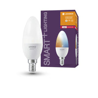 LEDVANCE Smart+ Lampe avec technologie ZigBee, 5W, remplacement 40W, culot E14, couleur de lumière blanc variable, 470lm