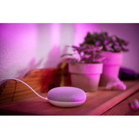 GOOGLE Nest Mini (2ème génération) Enceinte intelligente / assistant vocal avec haut-parleur, contrôle de la lumière - Rock Candy