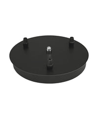 OSRAM Vintage Edition 1906, Canopy schwarz, Halterung für OSRAM Vintage 1906 Pendulum Leuchten, Aluminium Gehäuse