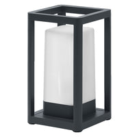 OSRAM SMART+ Wifi Table Frame  Powerbank USB RGB Outdoor Tischleuchte mobil nutzbar, schwarz, 3000K  12x20,3cm
