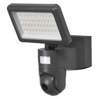 OSRAM Wifi SMART+ FLOOD CAMERA CONTROL Projecteur de jardin avec capteur caméra HD 23W / 3000K Blanc chaud