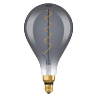 Lampe LED OSRAM VINTAGE 1906® LED CLASSIC A 4W 818 Fumée E27, 140 lm, 1800 K, Lumière chaude et confortable