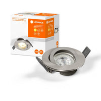 LEDVANCE ENCASTRÉ SPOTLIGHT TWISTLOCK LED Ø 88,5mm, blanc 4,3W / 2700K Blanc chaud GU10