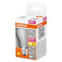 OSRAM Dimmbare LED-Lampe LED SUPERSTAR+ CL A GL FR 75 dim 7,5W/927 E27 CRI90 BOX, E27