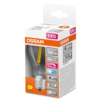 OSRAM Lampe LED à intensité variable LED SUPERSTAR+ CL A FIL 100 dim 11W/940 E27 CRI90 BOX, E27