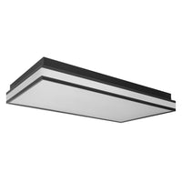 OSRAM Matter SMART+ ORBIS MAGNET LED Plafonnier 60x30cm Blanc réglable 42W / 3000-6500K noir