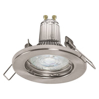 OSRAM LED SPOT SET RECESS GU10 3x2.6W GU10 Brushed Nickel, 230 lm, 2700 K, Warmweiß, 3er Pack