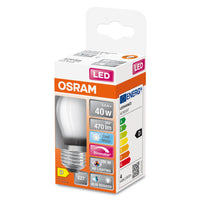 OSRAM FILAMENT LED-Lampe LED SUPERSTAR+ CL P FIL 40 dim 3,4W/927 E27 CRI90 BOX, E27 , Kaltweiß