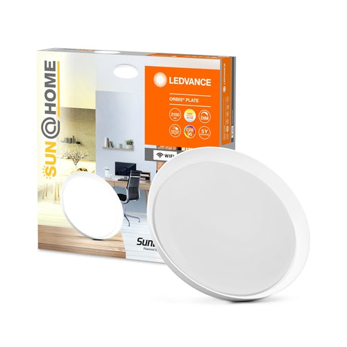 LEDVANCE Wifi SUN@HOME ORBIS PLATE Plafonnier 43cm 26W / 2200-5000K Emballage endommagé