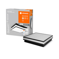 LEDVANCE Wifi SMART+ ORBIS MAGNET LED Deckenleuchte 30x30cm Tunable Weiß 26W / 3000-6500K schwarz