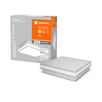 LEDVANCE Wifi SMART+ ORBIS MAGNET LED Deckenleuchte 30x30cm Tunable Weiß 26W / 3000-6500K grau