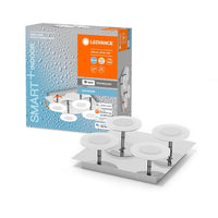 LEDVANCE Wifi SMART+ ORBIS WAVE Plafonnier salle de bain LED 30x30cm Tunable Blanc 26W / 3000-6500K