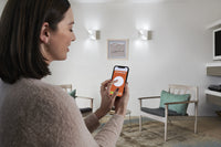 OSRAM Matter SMART+ ORBIS SWAN LED Applique murale 20x20cm Blanc réglable 23W / 3000-6500K blanc
