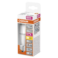 OSRAM Lampe LED dimmable LED SUPERSTAR+ CL STICK FR 75 DIM 11W/827 E27 IRC90 BOÎTE, E27, Blanc chaud