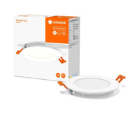LEDVANCE RECESS SLIM DOWNLIGHT LED Plafonnier encastré, Ø 120mm, 220…240V 8W / 4000K Blanc froid