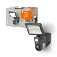 Spot de jardin LEDVANCE Wifi SMART+ FLOOD CAMERA CONTROL avec capteur de caméra HD 23W / 3000K blanc chaud