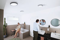 OSRAM Matter SMART+ ORBIS DISC LED Plafonnier de salle de bain 30cm Blanc réglable 18W / 3000-6500K